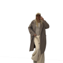 cappotto foderato over space